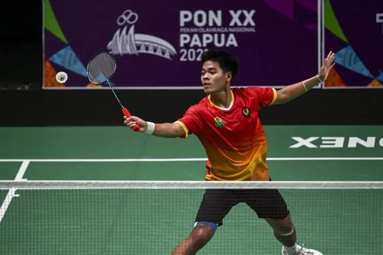 Alhamdulillah, Jabar Kawinkan Emas Bulu Tangkis Sektor Perorangan PON XX Papua