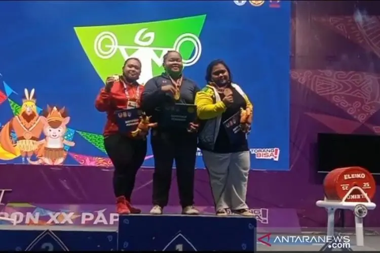 Mantap Euy! Fitria Rebut Emas Keenam Jabar dari Cabor Angkat Berat Putri PON XX Papua