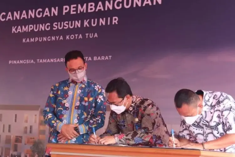 Selamat, Kabar Bahagia bagi Warga Kampung Kunir Jakbar, Gubernur Anies Resmikan Hunian Layak Kampung Susun