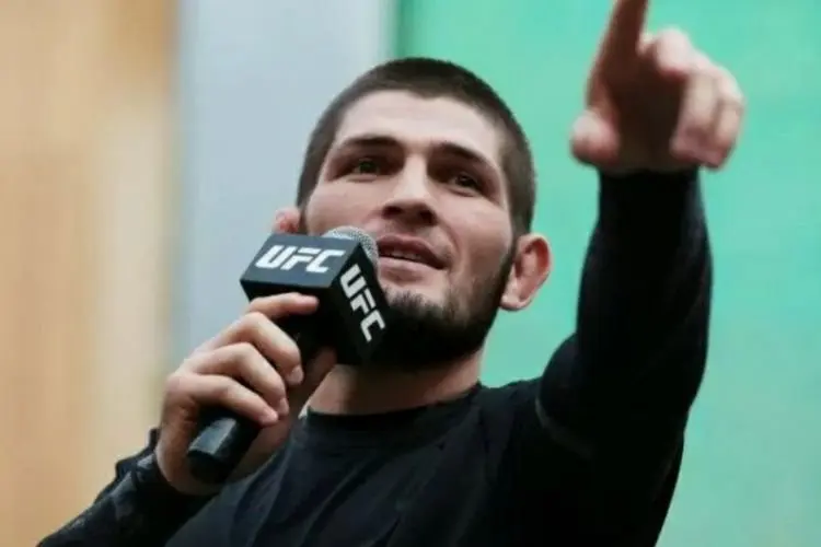 Ada apa, Khabib Nurmagomedov Colek Bos One Championship Chatri Sityodtong?