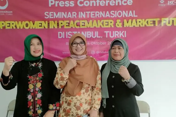 Gerakkan Roda Perekonomian, Yayasan PIT Ikuti Superwomen In PeaceMaker di Istanbul