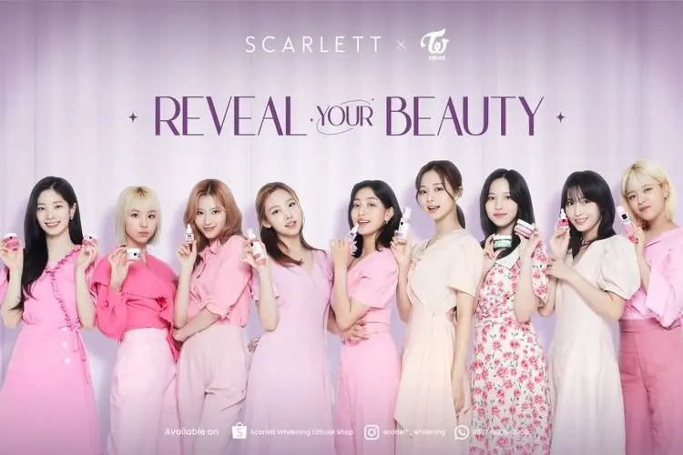 Setelah Song Joong-ki, Giliran TWICE  Star Ambassador Scarlett