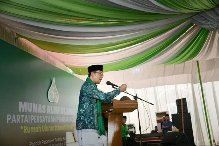 Ridwan Kamil Beri Sinyal ini di Munas PPP, Ikhtiar Cari Parpol untuk Pilpres 2024?