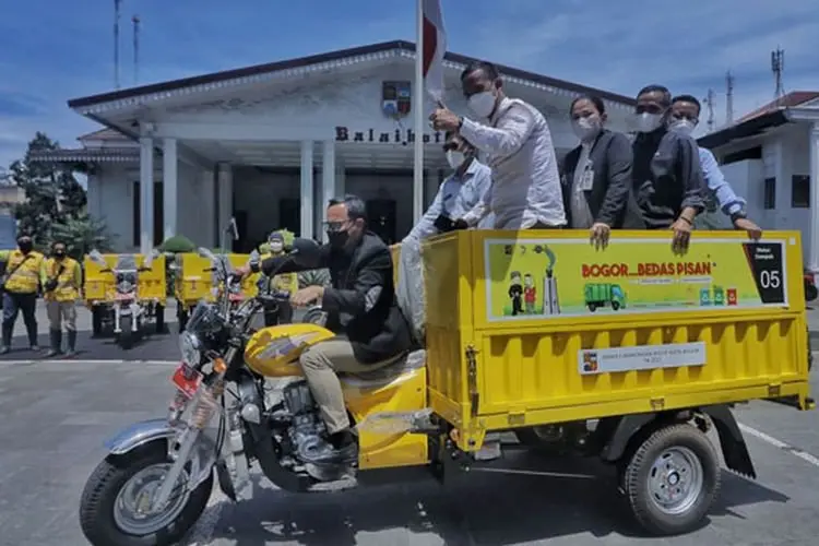 DLH Kota Bogor Tebar Armada Motor Sampah Ke Setiap Kelurahan