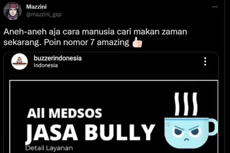 Geger! Beredar Jasa Buzzer Bully di Medsos, Pakai Mahasiswa Lulusan Psikologi Kampus Ternama