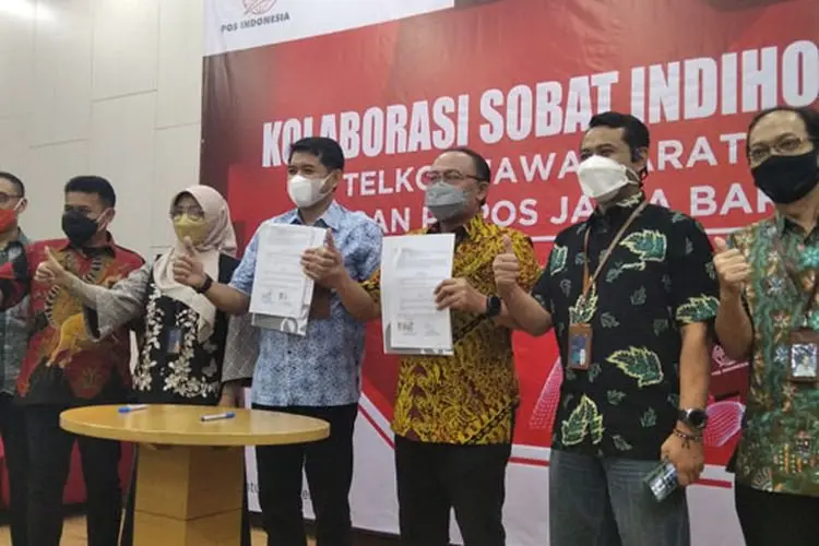 Sobat IndiHome, Kolaborasi Telkom dan Pos Indonesia Perluas Akses Internet Warga Jabar
