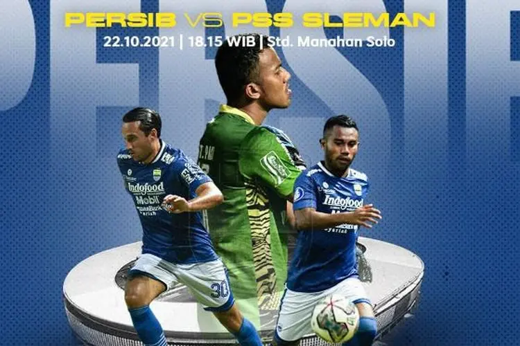 Babak Pertama, Persib Tertinggal 0-1 dari PSS Sleman