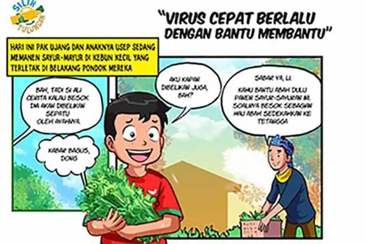 Karya Lomba Komik Digital Silih Tulungan Jadi Catatan Peradaban