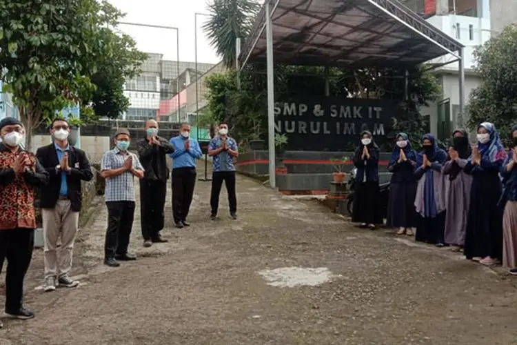 Selama PTM Berlangsung, Siswa-siswi SMP IT Nurul Imam KBB Bebas Paparan Covid-19