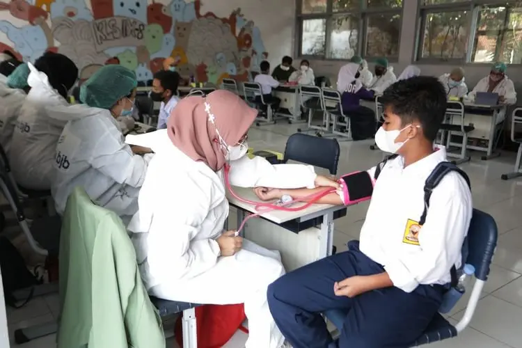 Gebyar Vaksinasi Pelajar, Setiap Siswa Disarankan Bawa Lansia