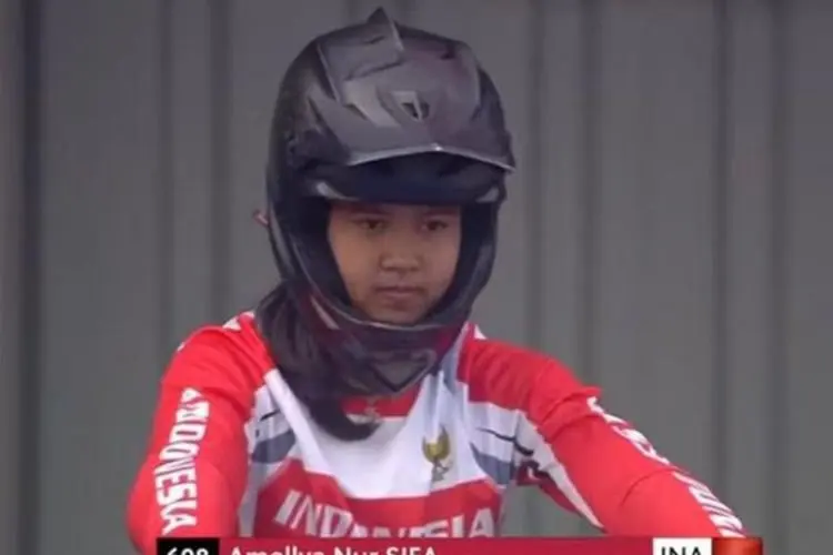 Mantap Jiwa, Atlet Muda Indonesia Amellya Nur Sifa, Cetak Sejarah Tembus Final Piala Dunia BMX 2021