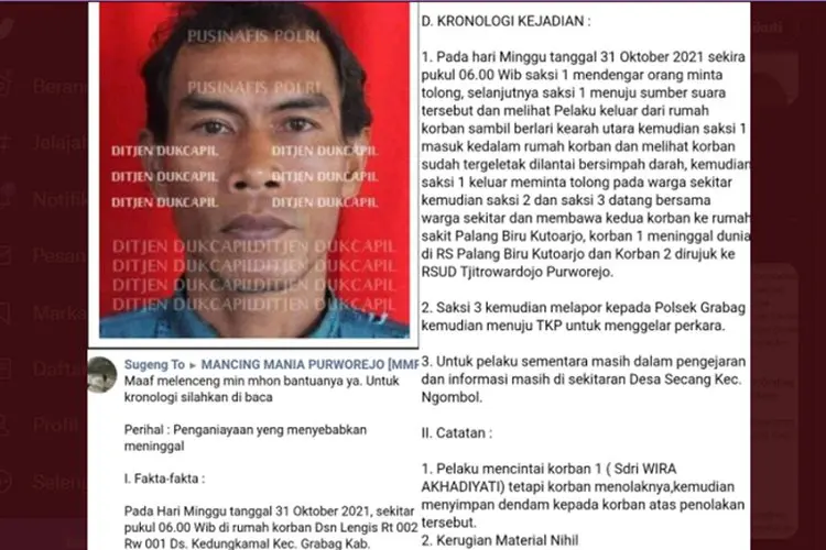 Biadab! Pria Ini Habisi Nyawa Seorang Janda Usai Cintanya Ditolak...
