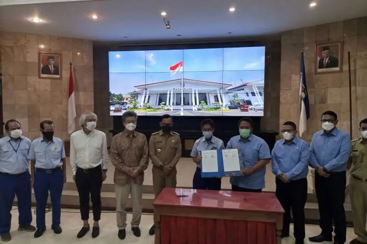 Tingkatkan Pelayanan, Tirta Pakuan Siap Kelola WTP PT. Unitex