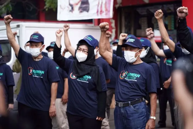 Relawan Kawan Sandi Bandung Deklarasikan Sandiaga Salahuddin Uno Capres 2024
