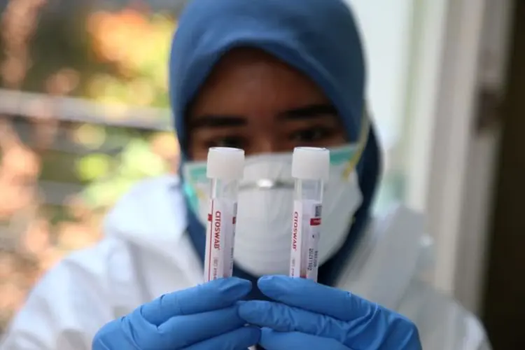 Foto: Perkembangan Kasus Positif Covid-19 di Sekolah Kota Bandung