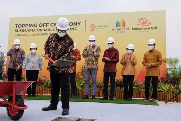 Lakukan Seremoni Topping Off, Summarecon Mall Bandung Bakal Lengkapi Fasilitas Summarecon Bandung