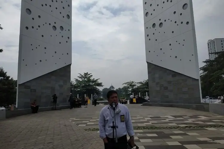 Monumen Perjuangan Pahlawan Pandemi Covid Jabar Ukir 291 Nama Nakes dan ASN yang Gugur
