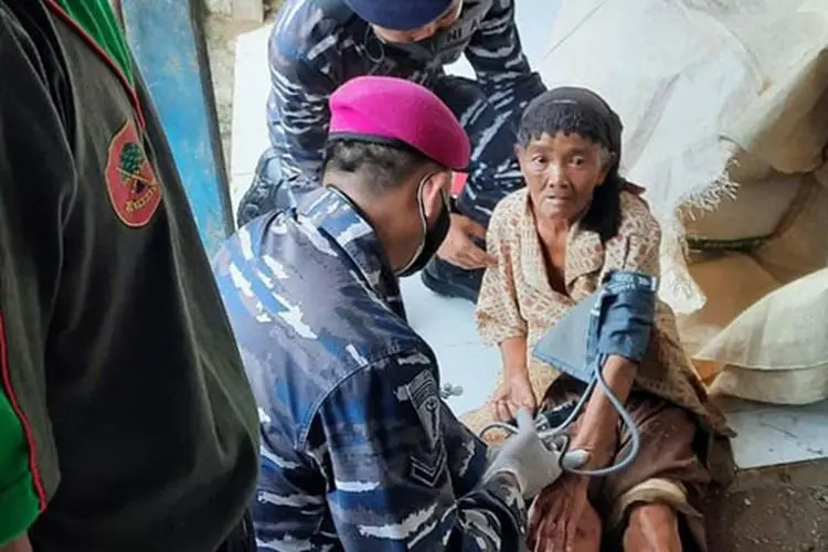 TNI AL Bantu Percepatan Vaksinasi Covid-19 di Kabupaten Bogor