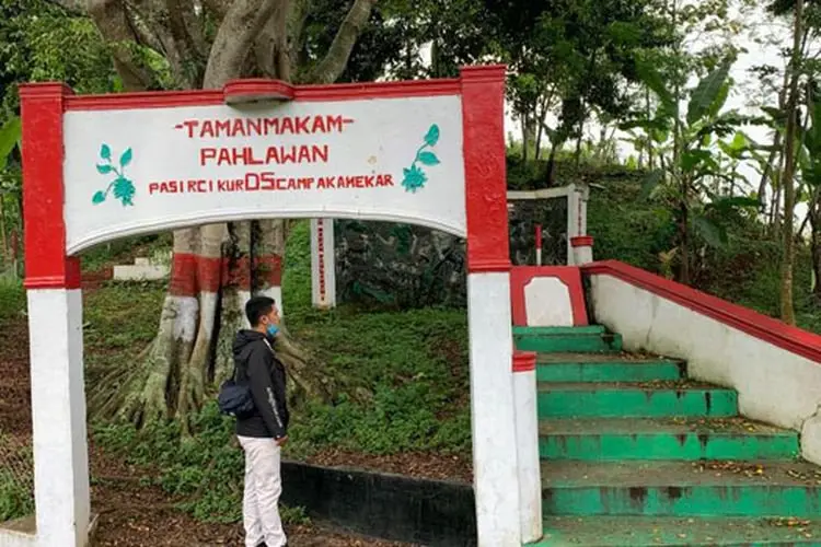 Hari Pahlawan 2021: Ironis! Taman Makam Pahlawan di KBB Tak Terurus Hingga Terancam Longsor