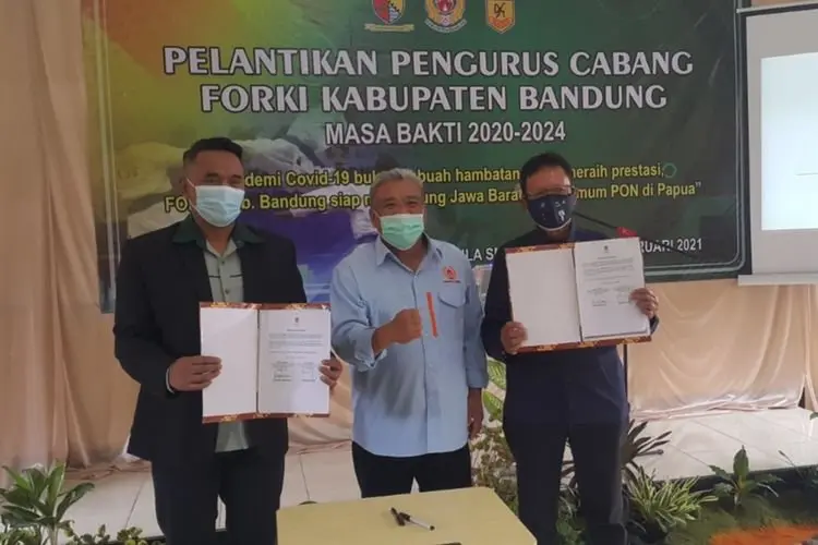 Jawab Ancaman Bupati Bandung, Arif Hardiana Siap Lepas Jabatan Ketua Pengcab FORKI Kabupaten Bandung