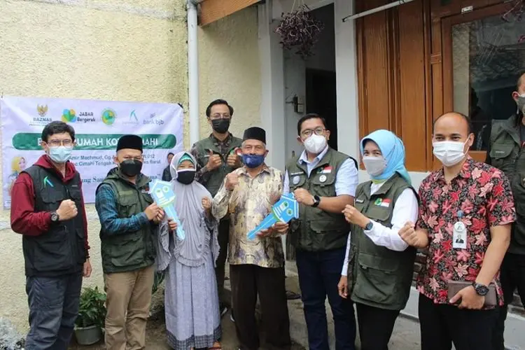 Realisasikan Bedah Rumah, Baznas Jabar Bergerak Bantu Warga Miskin