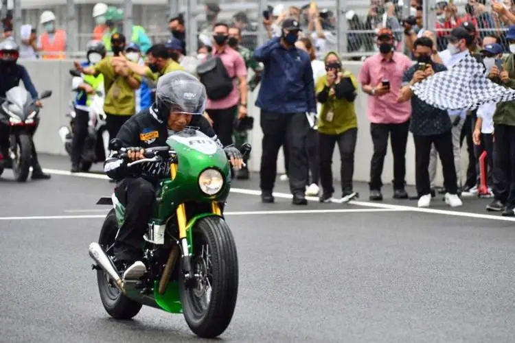 Jajal Sirkuit Mandalika, Begini Spek Motor Digunakan Jokowi