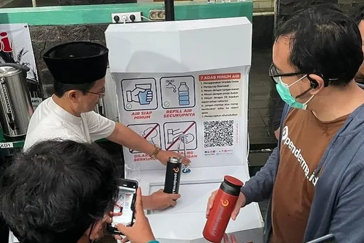 Alhamdulillah, Air di Masjid Besar Cipaganti Kini Bisa Langsung Diminum