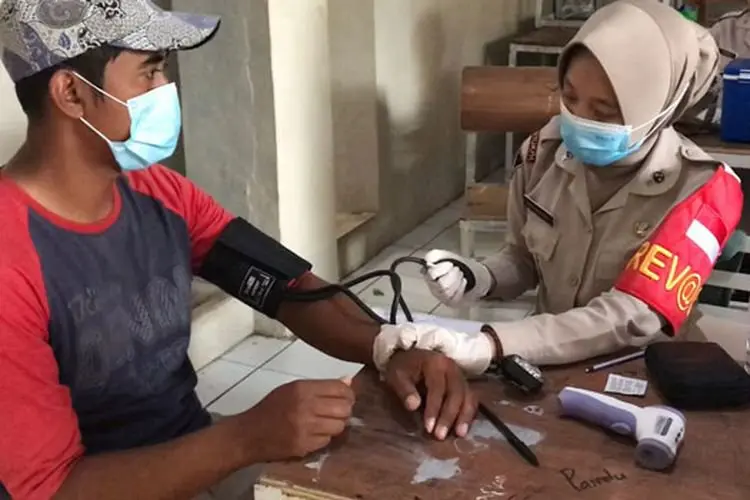 Ratusan Pelajar Al Huda Jadi Sasaran Vaksinasi Presisi Polri
