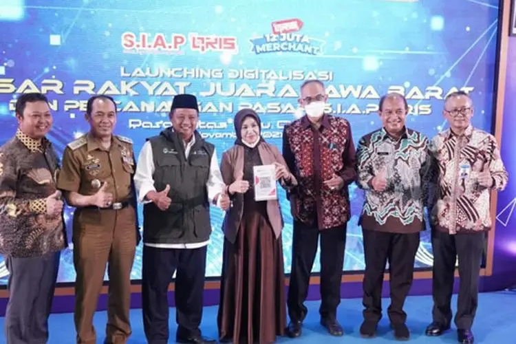 Jabar Akselerasi 270 Pasar Tradisional Go Digital