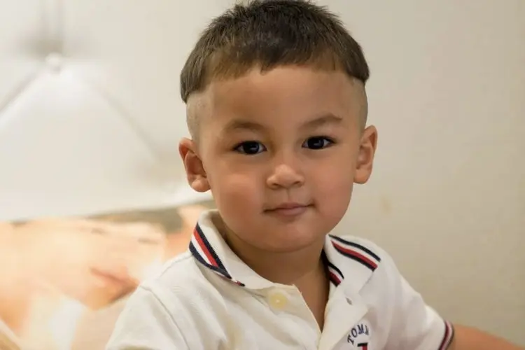 Baim Wong Pamer Rambut Baru Kiano, Netizen:Â Mukanya Mama Paula Banget