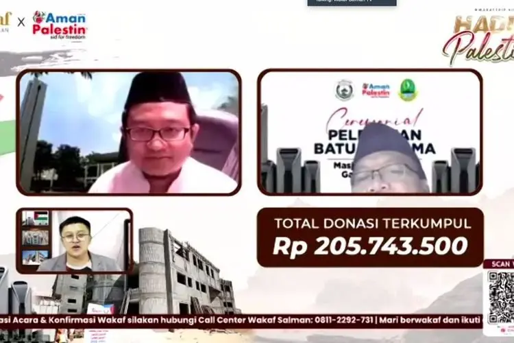 Wakaf Salman & Aman Palestin Indonesia Selenggarakan #WakafTrip Virtual Ke Masjid Syekh Ajlin