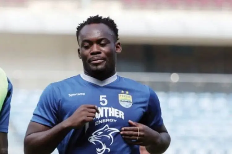 Persib vs Persija, Michael Essien Berikan Semangat Unggah Foto ini di Instagram 