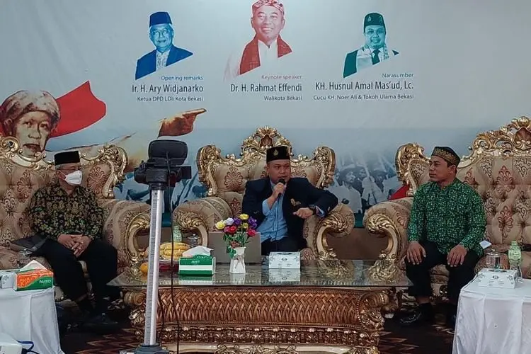 Teladani Tokoh Pahlawan Bekasi KH. Noer Alie, LDII Kota Bekasi Gelar Webinar Kebangsaan