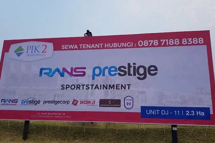Gelar Peletakan Batu Pertama, Ini Prediksi RANS Prestige Sportstainment Rampung