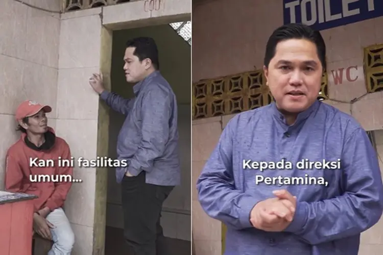 Tegas! Erick Thohir Minta Toilet Umum di SPBU Pertamina Digratiskan