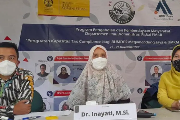 Akademisi UI Berikan Pelatihan Perpajakan, Megamendung jadi Pilot Project