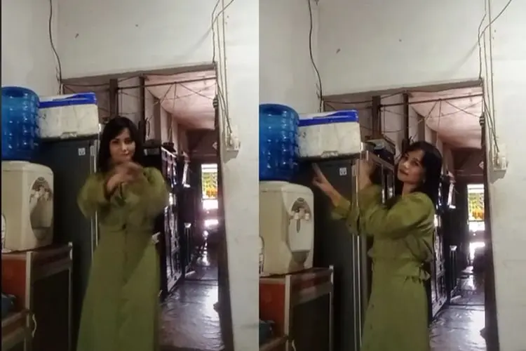 Viral Wanita Joget Pargoy di TikTok Bikin Heboh, Netizen: Ku Kira Vanessa Angel