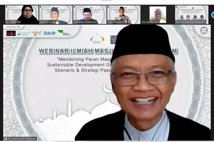 Webinar Ilmiah Masjid III: Mendorong Masjid Menjadi Miniatur SDGs Indonesia