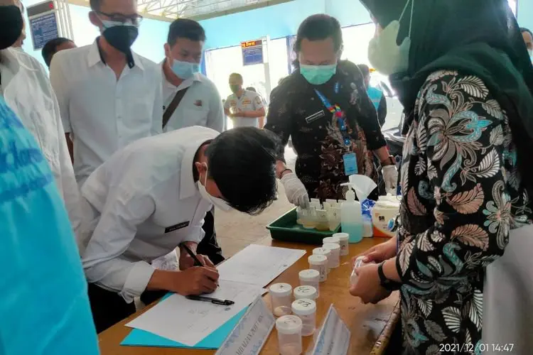 Dishub KBB Lakukan Tes Urine Seluruh Pegawainya, Begini Hasilnya