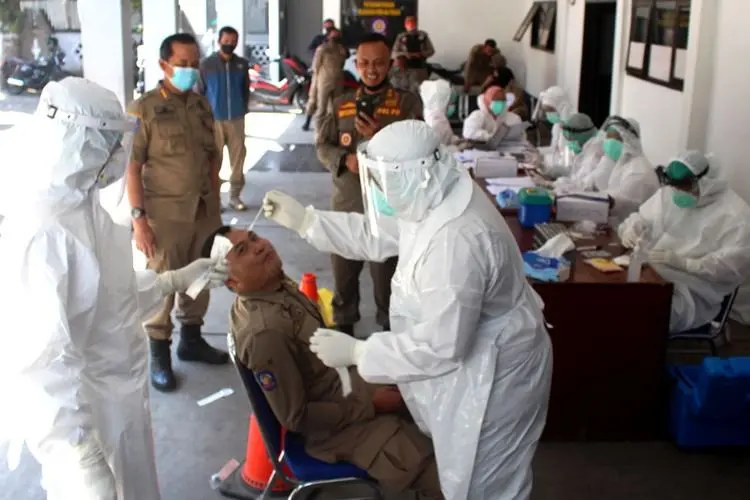 Lima Sembuh, Kasus Aktif Covid-19 di Garut Menurun