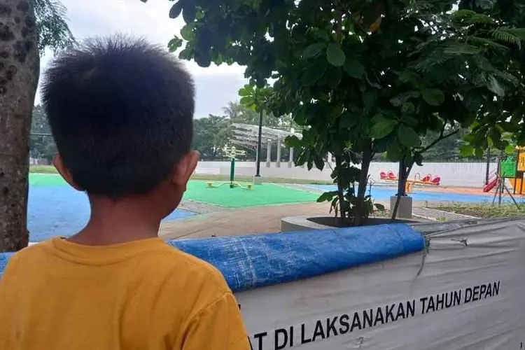 Warga Bogor yang Ingin Berkunjung ke Alun alun Cirimekar Harus Bersabar, Ini Alasan Alun alun Belum Dibuka