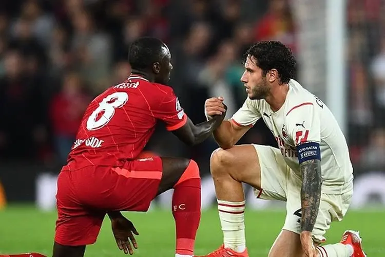 Jadwal Liga Champions Live SCTV, AC Milan vs Liverpool Duel Final di Grup Neraka