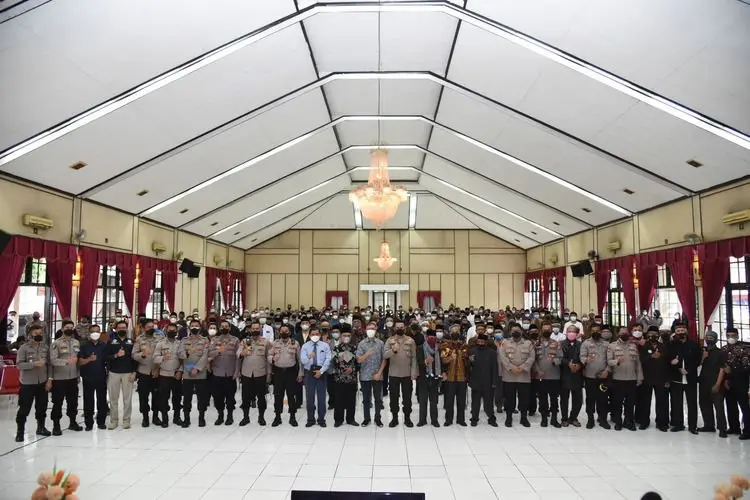 Jelang Nataru, Polisi  Kumpulkan Tokoh Masyarakat dan Pemuka Agama