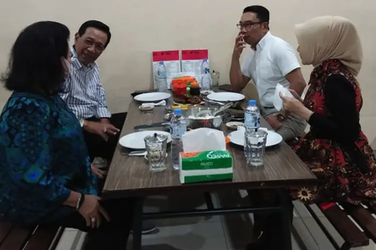 Ridwan Kamil Dapat Wejangan Kepemimpinan dari Sri Sultan Hamengkubuwono X saat Menjamu Makan Siang