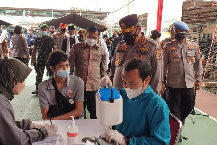Kapolda Jabar Puji Tingkat Vaksinasi di Cimahi-KBB