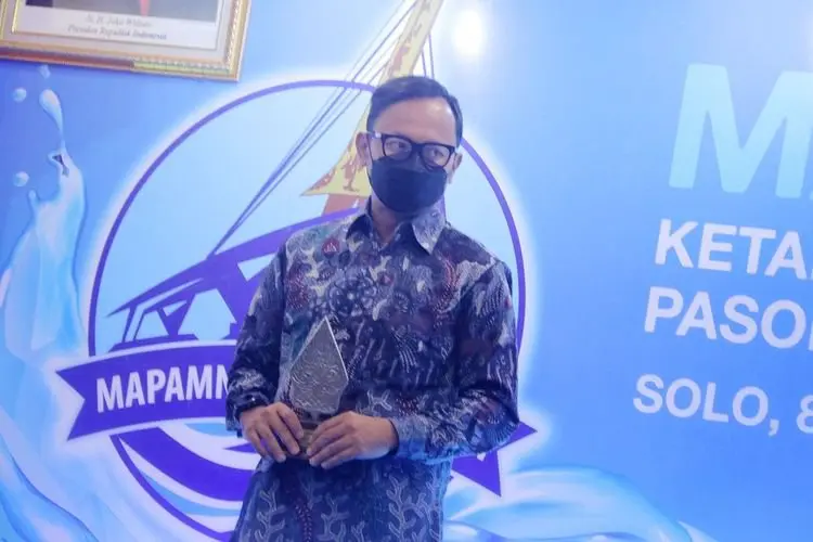 Mantap, Perumda Tirta Pakuan terima Penghargaan PERPAMSI Awards 2021