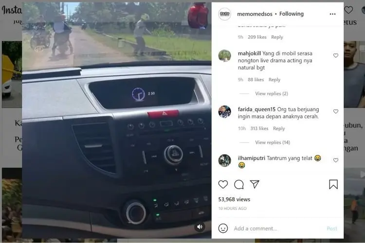 HP Dilempar Ayah Karena Ketahuan Pacaran, Gadis Remaja Guling-Guling Di Tanah