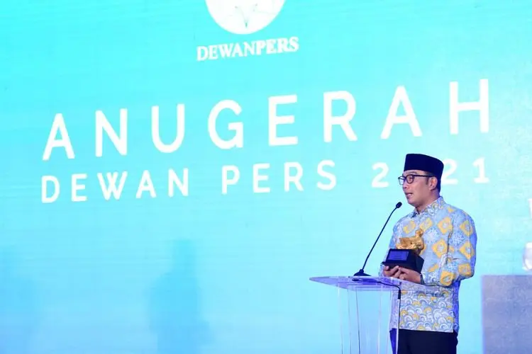 Jabar Terima Penghargaan Provinsi Terbaik Kedua dari Dewan Pers