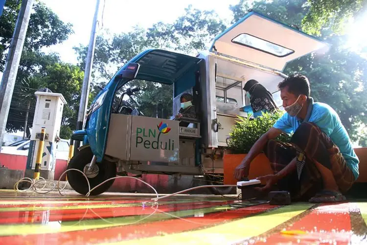 Foto Essay: Molis Booth Dongkrak Laba Penjual Ketan Cetak