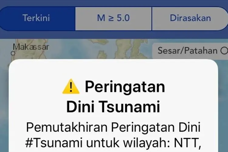 Warga Kaget, Tiba-tiba Bumi Sumbawa Bergoyang Lama, Mereka Pun Panik dan Berlarian